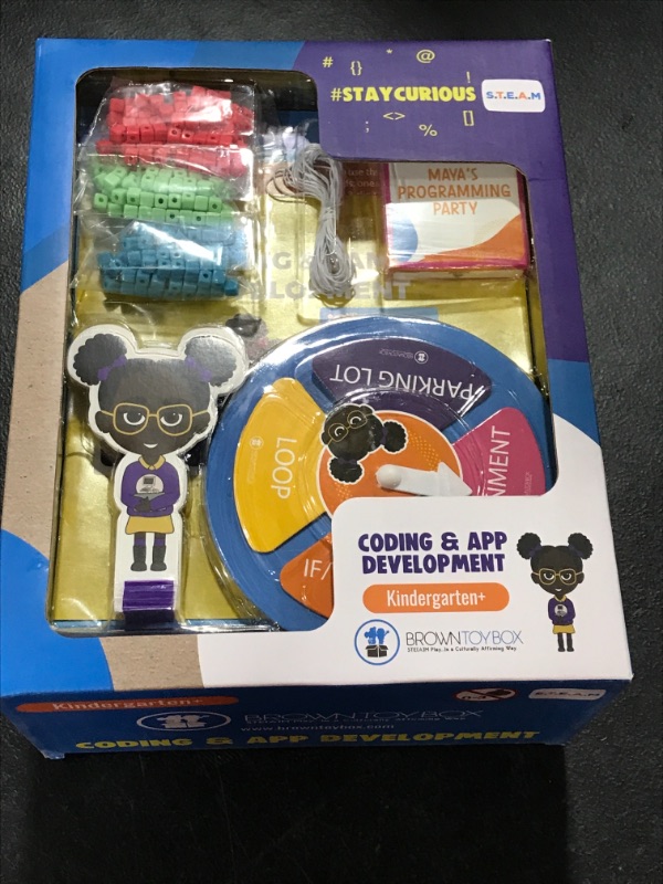 Photo 2 of Brown Toy Box Maya Coding & App STEAM Kit
