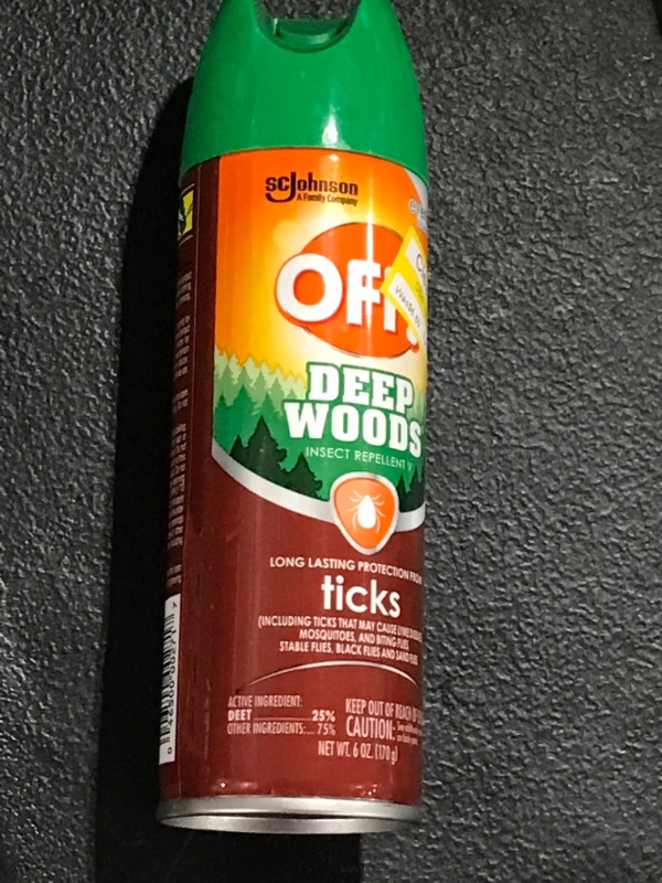 Photo 2 of  OFF! Deep Woods Tick Repellent V 6 Oz
