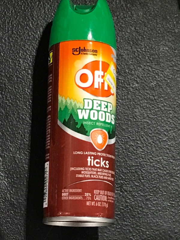 Photo 1 of  OFF! Deep Woods Tick Repellent V 6 Oz
