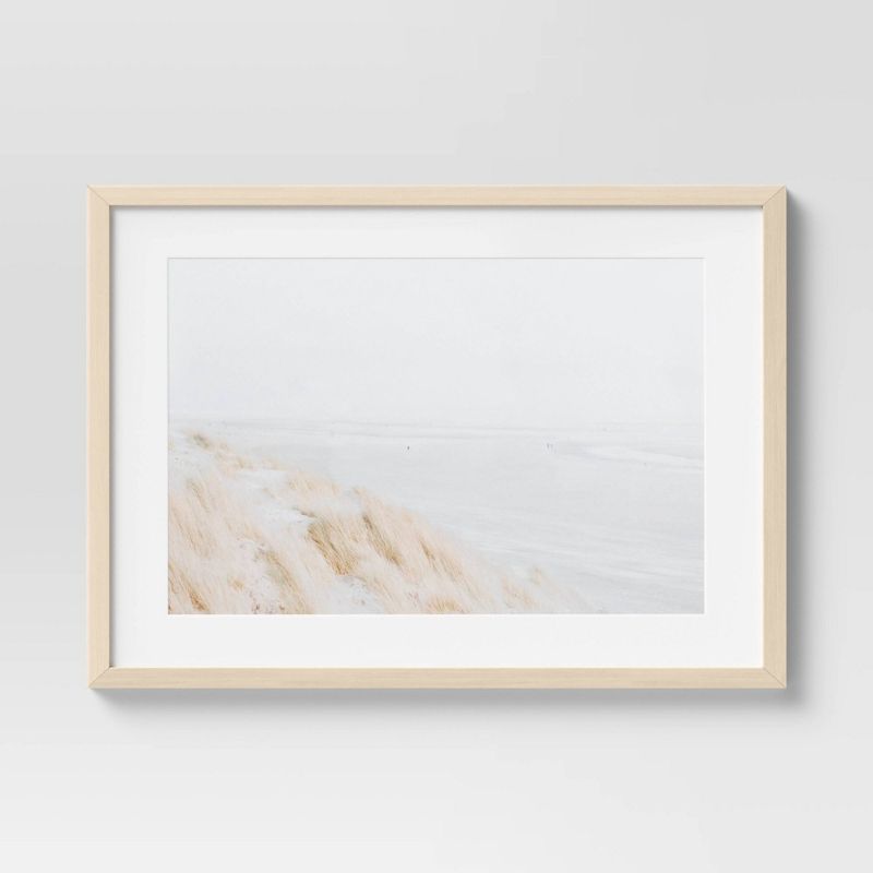 Photo 1 of 30" X 24" Lonely Shore Framed Wall Art - Threshold™
 