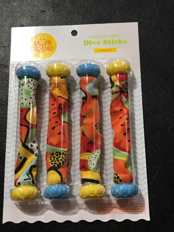 Photo 1 of 4pk Dizzy Dive Stick - Sun Squad
