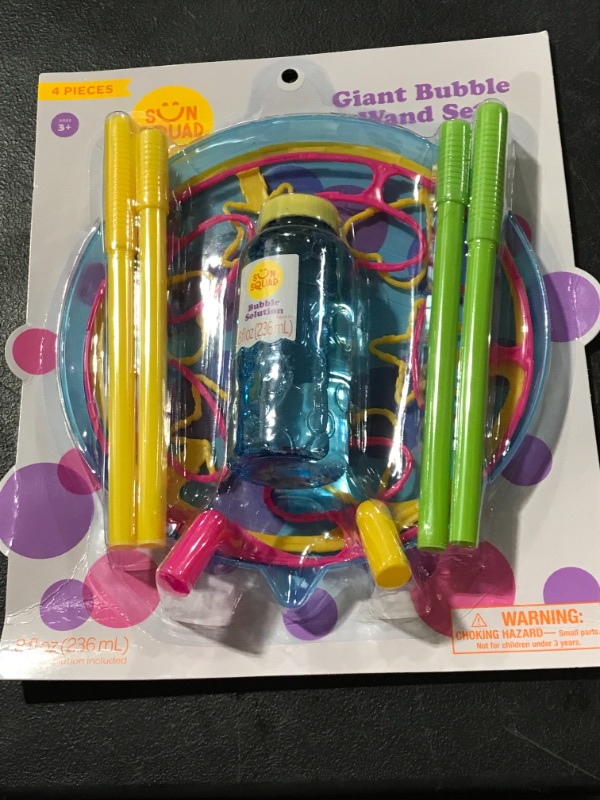 Photo 1 of Giant Bubble Wand 2pk - Sun Squad
