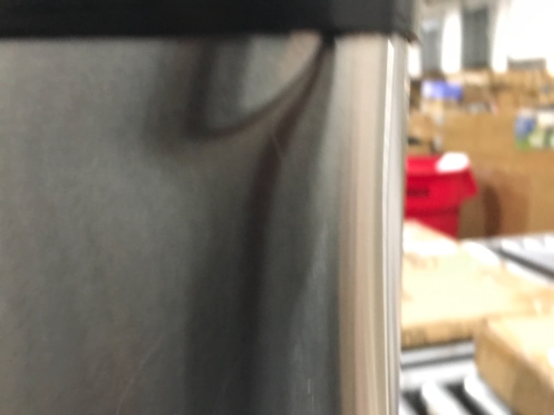 Photo 1 of 16 Gal. Dual-Compartment Stainless Steel Touchless Trash Can and Recycling Bin (8 Gal each)