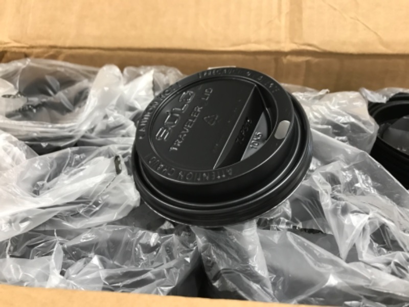 Photo 3 of 100CT PLASTIC CUP LIDS