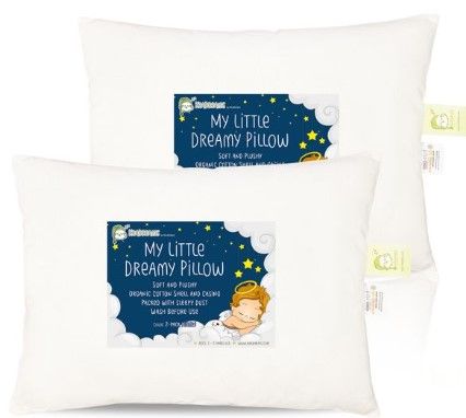 Photo 1 of KeaBabies 2pk Toddler Pillow - Soft Organic Cotton Toddler Pillows for Sleeping - 13X18 Small Pillow for Kids
SEALED 
