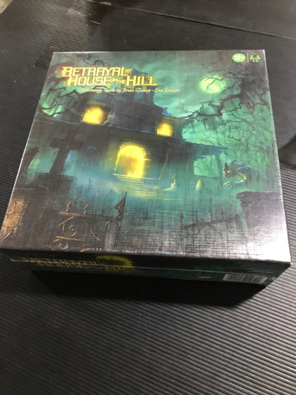 Photo 2 of Hasbro Gaming Avalon Hill Betrayal at The House on The Hill Second Edition Cooperative Board Game, Ages 12 and Up, 3-6 Players, 50 Chilling Scenarios
SEALED 