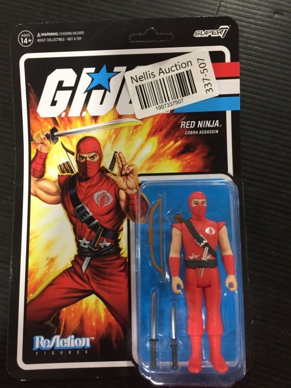 Photo 2 of G.I. Joe ReAction Figures - Red Ninja