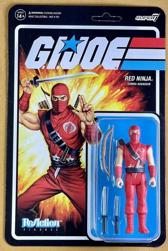 Photo 1 of G.I. Joe ReAction Figures - Red Ninja