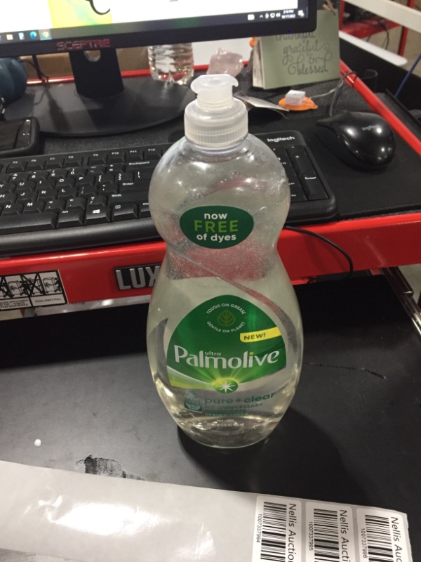 Photo 2 of Palmolive Dishwashing Detergent f/Manual Liquid 32.5 oz Clear 04272