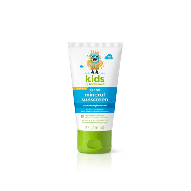 Photo 1 of Babyganics Kids' Sunscreen Lotion 50 SPF - 2 Fl Oz - Packaging May Vary
