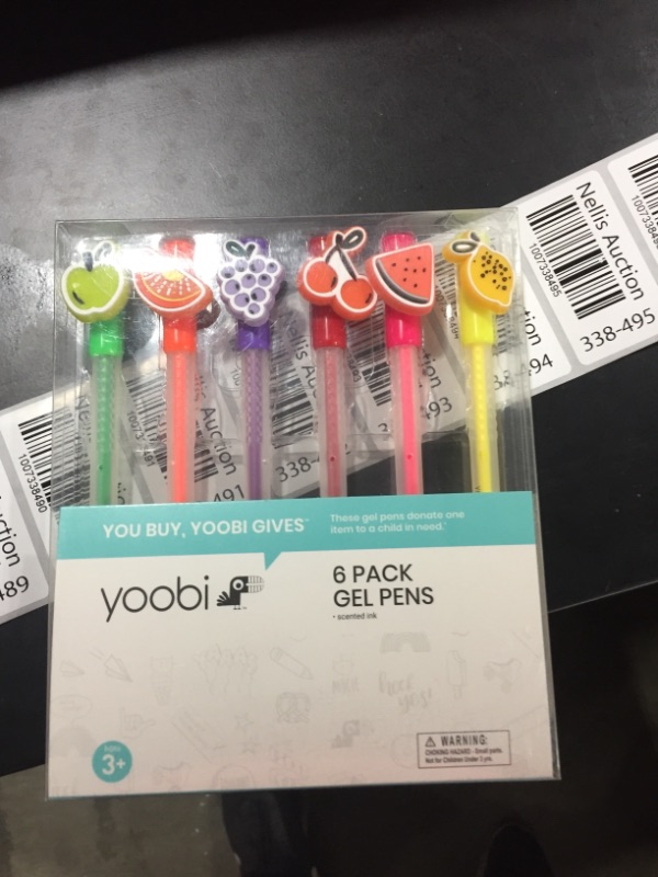 Photo 2 of Yoobi Markers - Bright Gel Pens - Pack of 12
