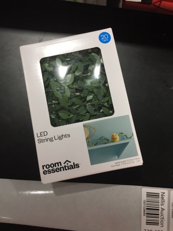 Photo 2 of LED Mini Leaf String Light Warm White - Room Essentials™
