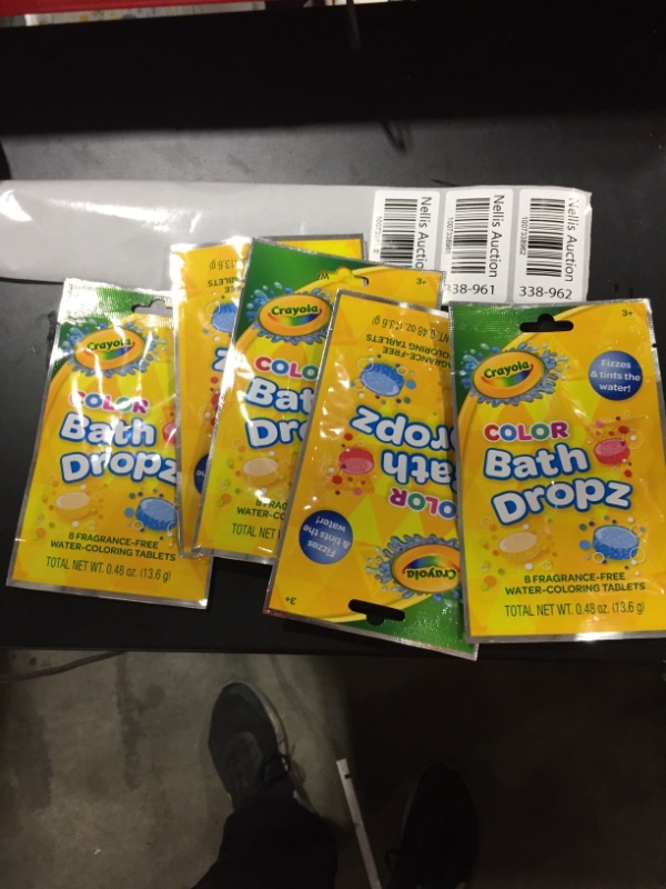 Photo 1 of CRAYOLA BATH DROPS 5PK