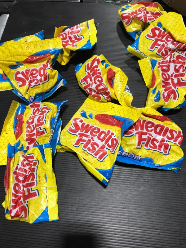 Photo 1 of 3.6 oz Bag Swedish Fish - 11 count box