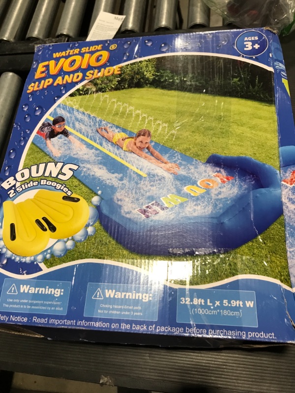 Photo 1 of Evoio Lawn Water Slide