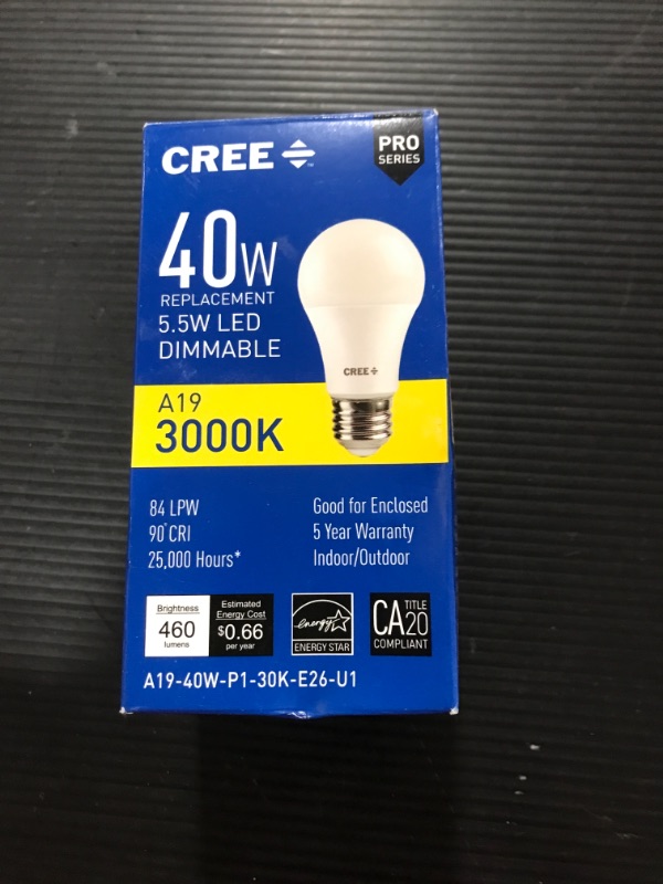 Photo 1 of 40W Replacement LED Dimmable Light Bulb