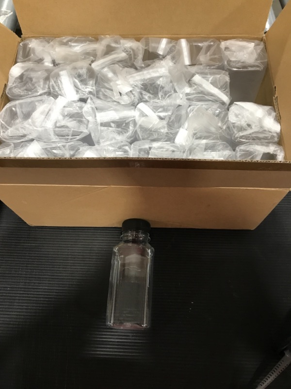 Photo 1 of 8oz Plastic Bottles with lid - 24 count box