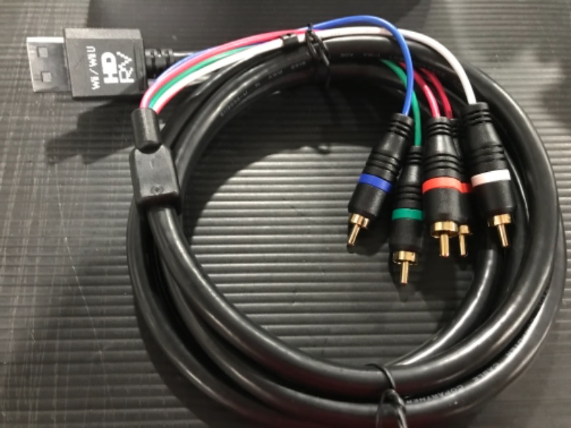 Photo 1 of Component Video Cable for Wii & Wii U