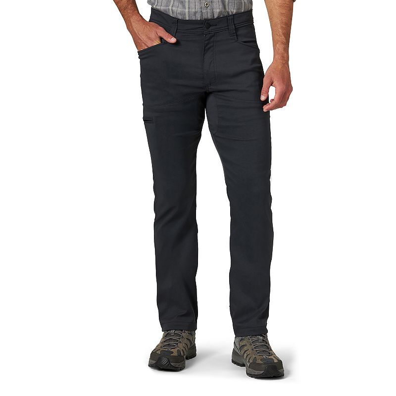 Photo 1 of Wrangler Atg (All Terrain Gear) Utility Mens Regular Fit Flat Front Pant, 32 30, Black
