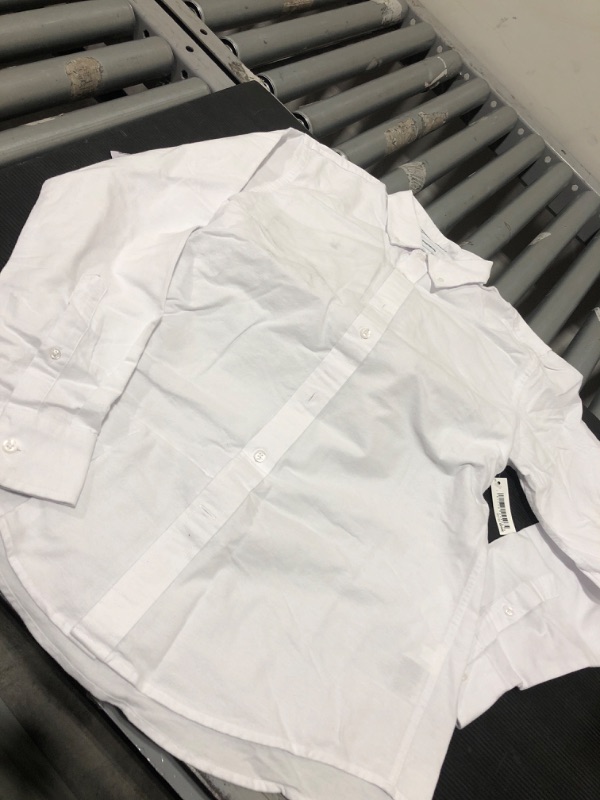Photo 2 of Amazon Essentials Men's Slim-Fit Long-Sleeve Pattern Pocket Oxford Shirt
SIZE M