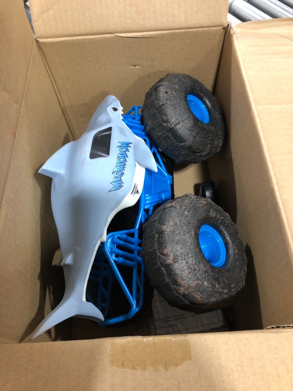 Photo 1 of Monster Jam Official Megalodon Storm All-Terrain Remote Control Monster Truck - 1:15 Scale