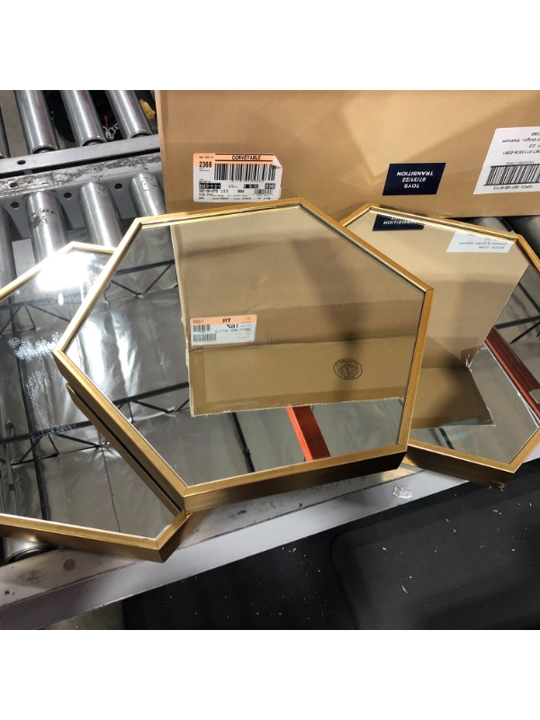 Photo 1 of 3 pc Mirror (gold)