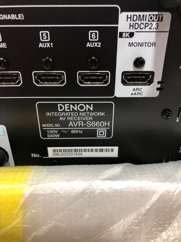 Photo 2 of Denon AVR-S660H 5.2 Ch AVR (2021 Model)