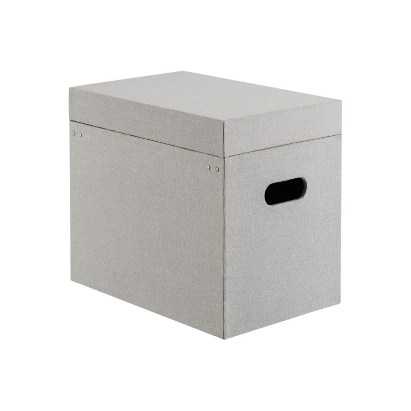 Photo 1 of Threshold Fabric File Box Gray

