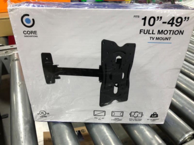 Photo 1 of Core Innovations Full Motion TV Mount 10-49"
