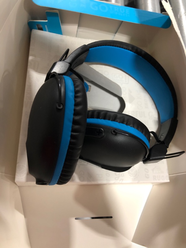 Photo 2 of JLab JBuddies Pro Wireless Headphones, Blue
