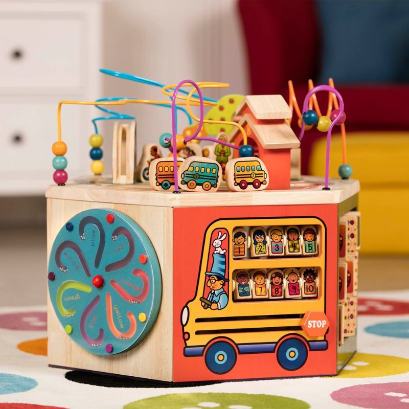 Photo 1 of B. Toys Wooden Activity Cube - Youniversity
