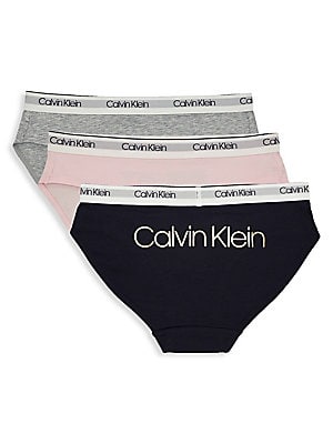 Photo 1 of Calvin Klein Little & Big Girls 3-Pk. Bikini Brief Underwear XL