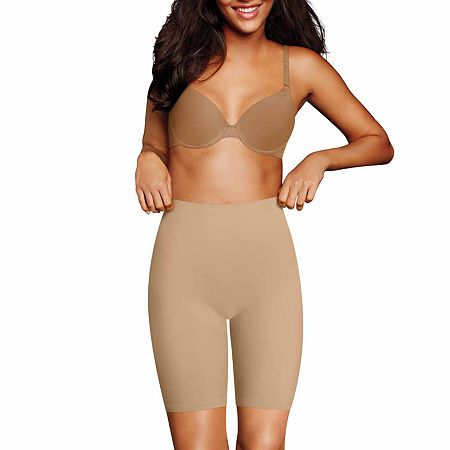 Photo 1 of Maidenform Women's Cover Your Bases Thigh Slimmer Slip Short (Size M) 
