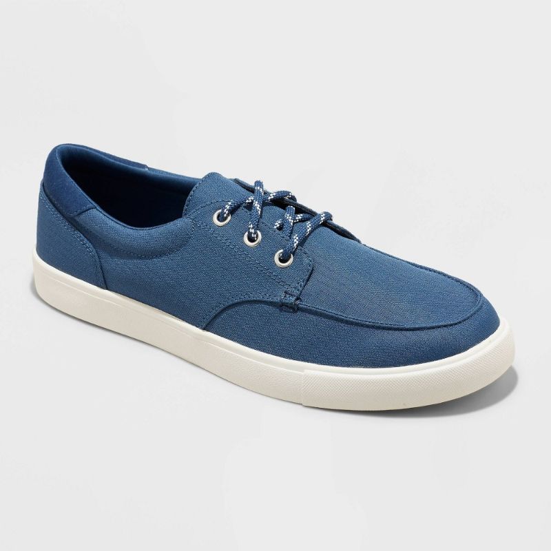 Photo 1 of Men's Caleb Sneakers - Goodfellow & Co Navy 7 Blue
