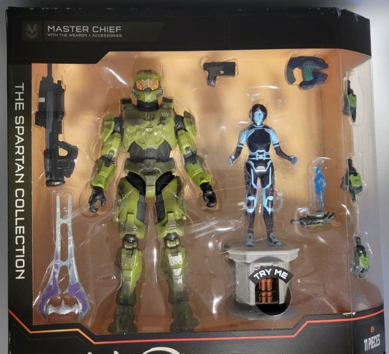 Photo 1 of 2022 HALO Spartan Collection HALO & CORTANA LIGHT up  Series 5
