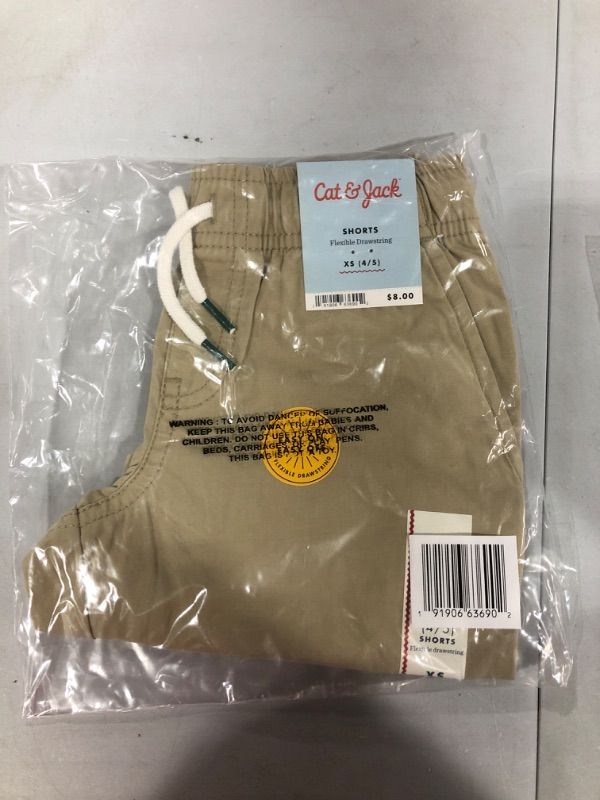 Photo 1 of Boys' Woven Pull-on Shorts - Cat & Jack Light X SMALL