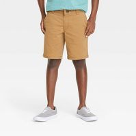 Photo 1 of Boys' Stretch Flat Front Chino Shorts - Cat & Jack SIZE 7