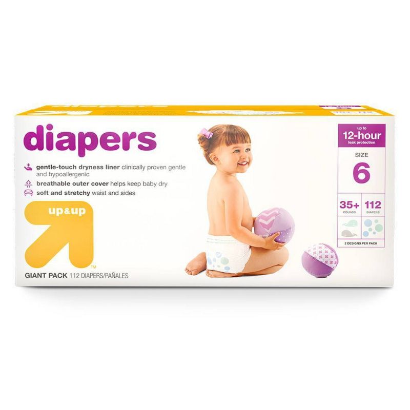 Photo 1 of Diapers Giant Pack Size 6 - 112ct - up & up
