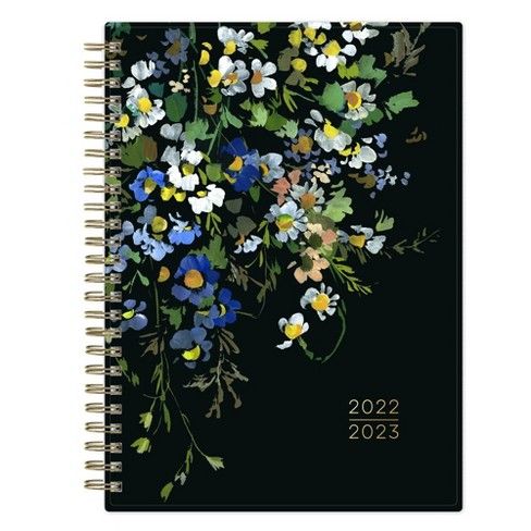 Photo 1 of 2022-23 Academic Planner Weekly/Monthly Printed Notes 5.875"x8.625" English Daisies - Kelly Ventura for Blue Sky
