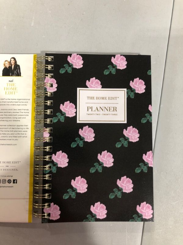 Photo 2 of 2022-23 Academic Planner Weekly/Monthly Vertical Rose Pink - The Home Edit for Day Designer