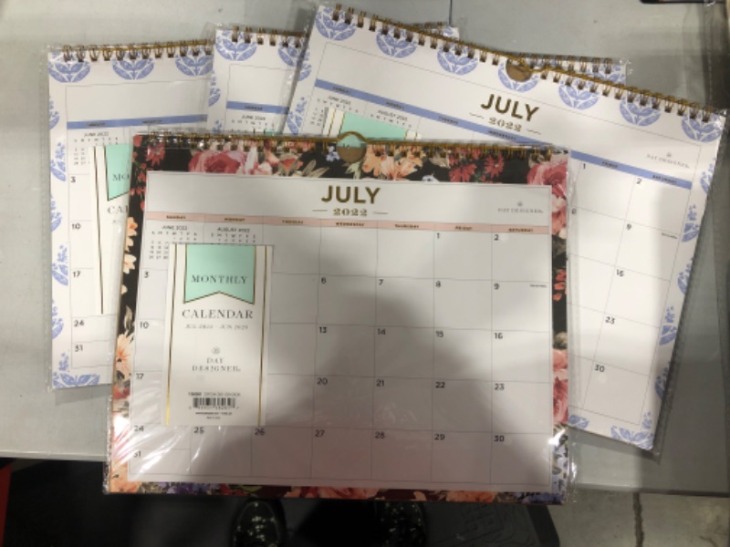 Photo 1 of MONTHLY CALENDAR JULY 2022-JUNE 2023 4 PACK