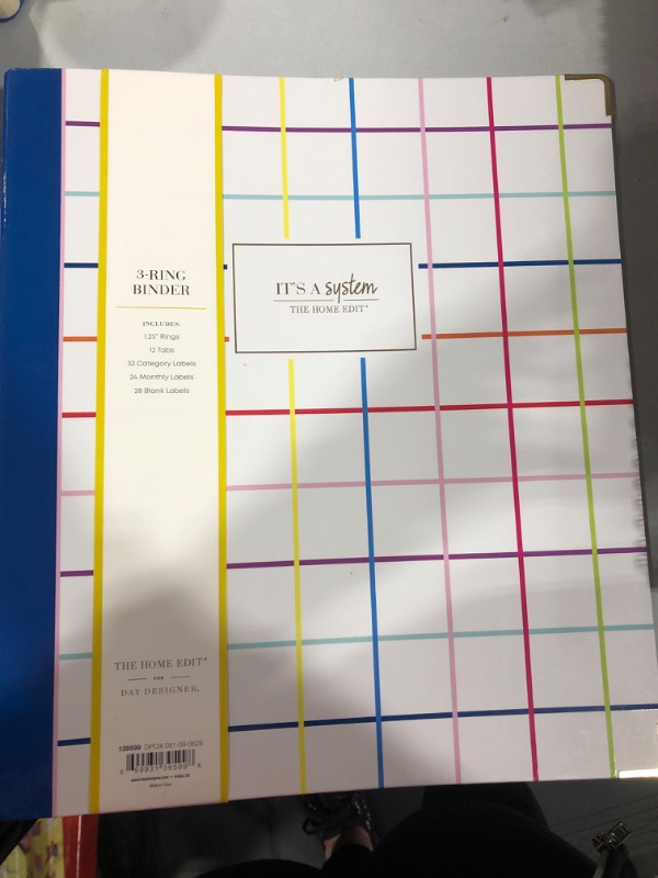 Photo 2 of 2022-23 Academic Planner 3-Ring Binder Matte 11"x9" Off Grid - the Home Edit for Day Designer
