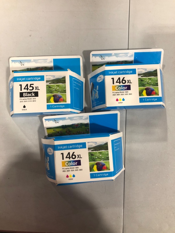 Photo 1 of 146xl inkjet 3 pack