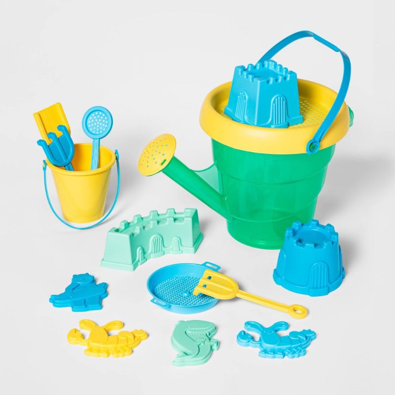 Photo 1 of 15pc Sand Bucket Set - Sun Squad
