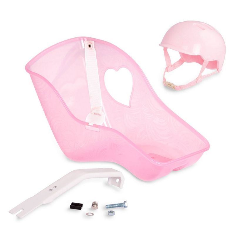 Photo 1 of Our Generation Carry Me Bicycle Seat for 18" Dolls - Pink
