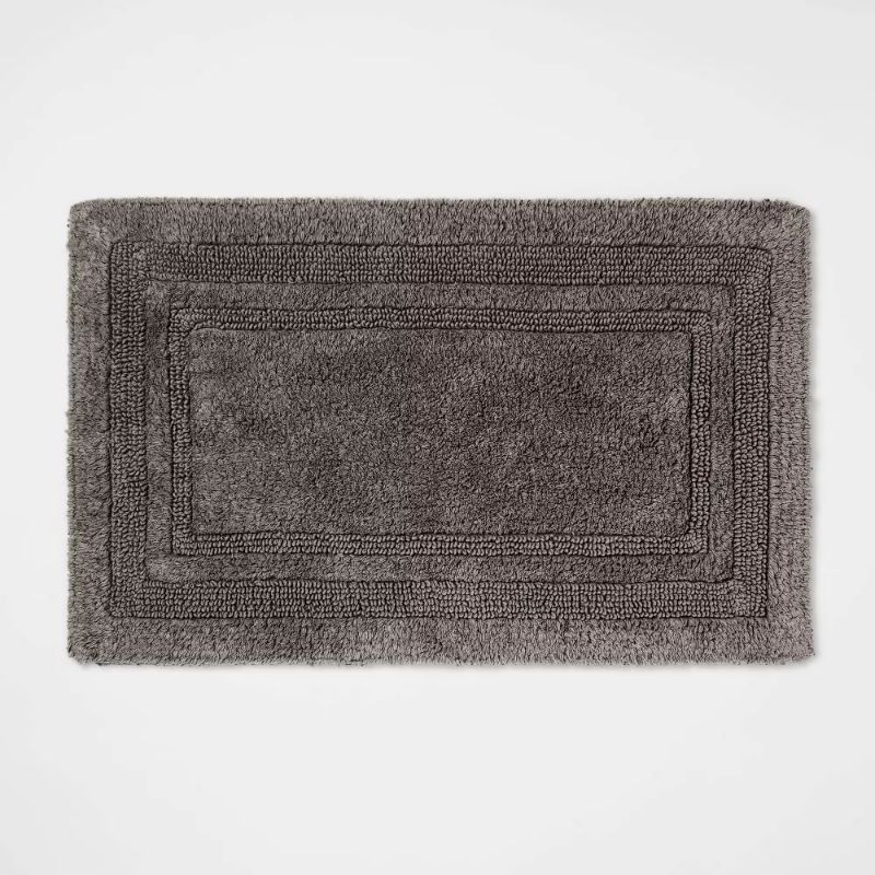 Photo 1 of [5 pcs] Performance Cotton Reversible Bath Rug - Threshold™
