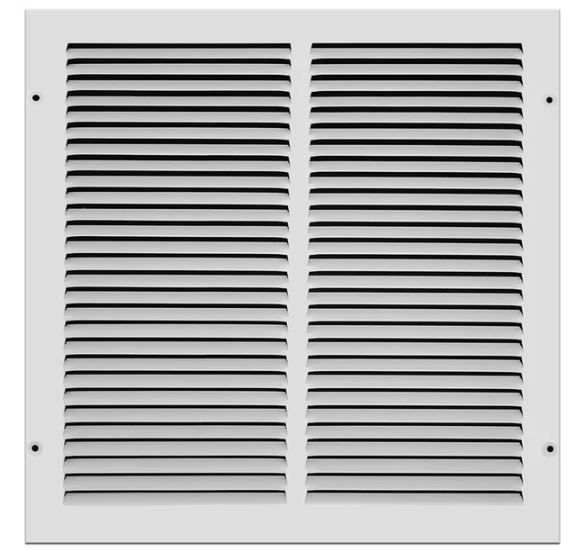 Photo 1 of  Greystone White Metal Wall Return Air Grill 15x15 