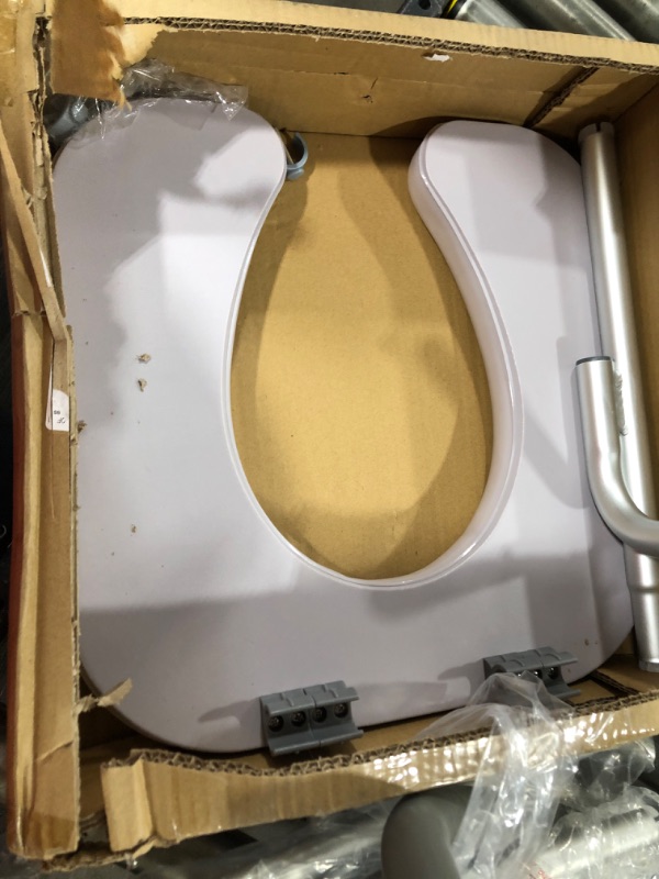 Photo 3 of 300LBS Capacity Raised Toilet Seat with Legs
