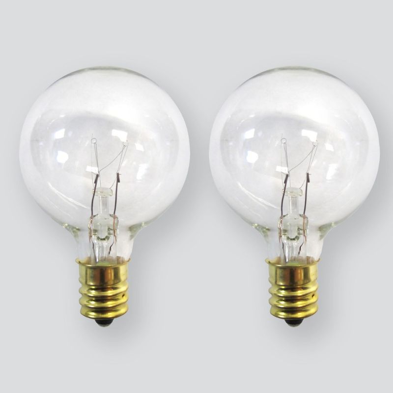 Photo 1 of 24pk Incandescent Replacement Bulbs G40 Clear - Room Essentials™

