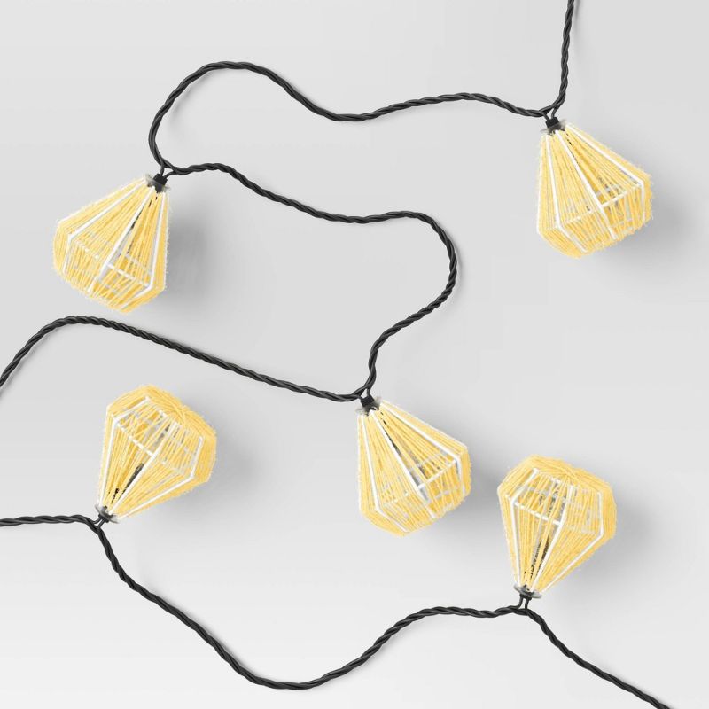 Photo 1 of 10ct Incandescent Mini Lights with String Hoods Natural - Project 62™
